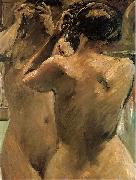 Lovis Corinth Madchen vor dem Spiegel oil painting artist